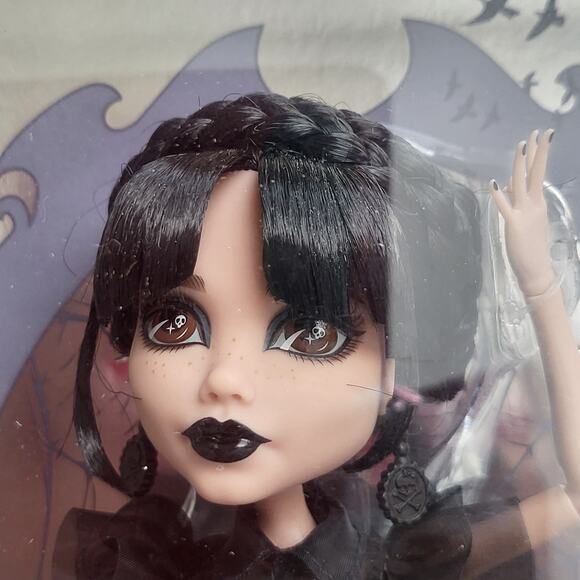 Damaged Box Monster High Rave 'N Wednesday Doll New - Picture 2 of 3